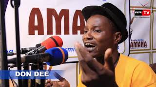 A 26 Minutes Non-Stop Raps By Don Dee On The All Inclusive Show On Radio Amana 96.3Mhz