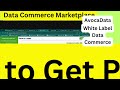 why avocadata is the best database marketplace how to sell data for money csv filter part 1