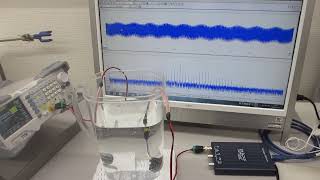 ＜樹脂容器の音響特性＞を利用した超音波実験（超音波システム研究所）