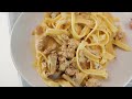 got pasta and ground beef try this easy and quick asmr recipe.