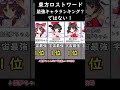 東方ロストワード最強キャラランキング？ではなく霊夢ちゃん神すぎ〜ランキングです！ 東方ロストワード 博麗霊夢 ランキング 比較動画 東ロワ ロスワ 最強キャラ shorts