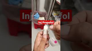 injection propofol #anaesthesia #futuredoctor #mbbs #medical #medicalstudent