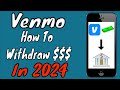 Venmo How To Withdraw Money In 2024 | App Tutorial