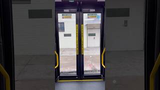 MTA NYC Bus: 2024 New Flyer XE40 Xcelsior Charge NG #5022 ￼Plug Style Rear Door Operation