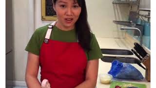 Chef Jackie Ang Po's Potato Dinner rolls with kiddie meat sauce and mozarella! ( Sloppy Joes)