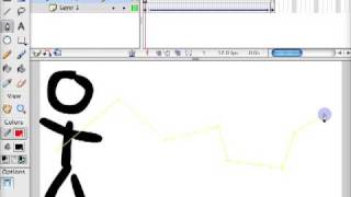 Adding a Motion Guide in Flash