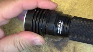 Thrunite TC 20 Rechargable killer torch drop and water test