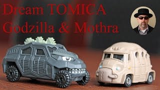 Dream TOMICA Godzilla and Mothra Review