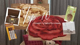 MY TOP 10 AMAZON/ONLINE HOME DECOR/HOME ESSENTIALS! ✨😍 Loving My Things pt. 1