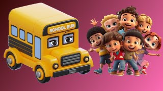 Wheels On The Bus| Wheels Go Rounds And More Nursery Rhymes | Nursery Rhymes & Kids Songs