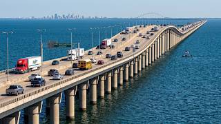 How America Built the Impossible Causeway Over Open Water (Full Process)