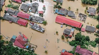 Baru Terjadi Banjir Dan badai dahsyat 30 April 2023 Kediri jawa timur ambruk semua hancur