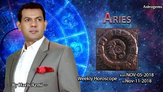 Aries Weekly Horoscope from Monday 5th to Sunday 11th November 2018