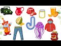 J letter words for kids | J for Jellyfish | words start with letter J | abc #abcforchildren