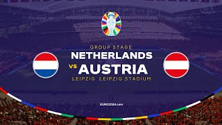 Netherlands vs Austria - UEFA EURO 2024 | Group Stage - 25th June 2024 Full Match 4K - FC 24