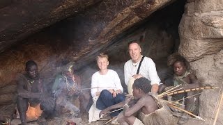 HADZABE TRIBE of TANZANIA AFRICA, Camp \u0026 Hunting - Ripper Films