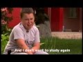 Ukrainian (Russian?) boy cries on his exam grade as it drops his average