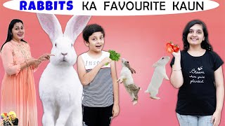 RABBITS KA FAVOURITE KAUN? Favourite food, room and fast | Aayu and Pihu Show