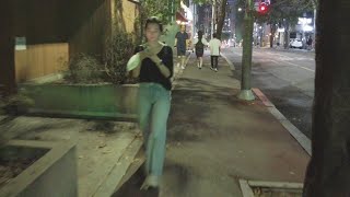 월정로/곰달래로 - Night Walk in Seoul, Korea