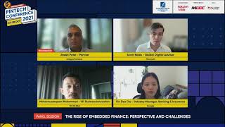 SCxSC Fintech Conference 2021 - The Rise of Embedded Finance: Perspective And Challenges - Panel