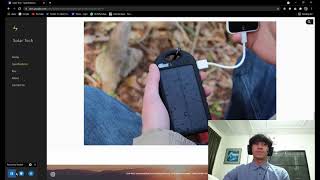 Presentation Video (Solar Panel Phone Charger)