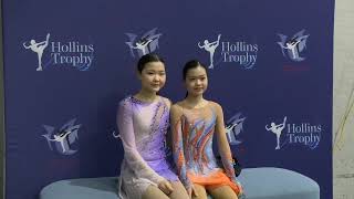 Ariel GUO (HKG). Hollins trophy 2024, FS  (1-place 162.95)