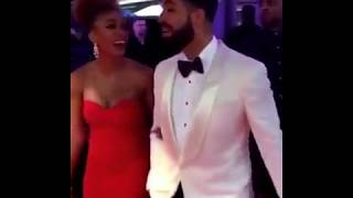 Drake arrives at the NBA Awards with his date
