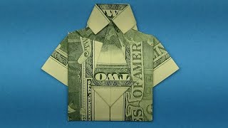 Origami $2.00 Bill Shirt and Tie