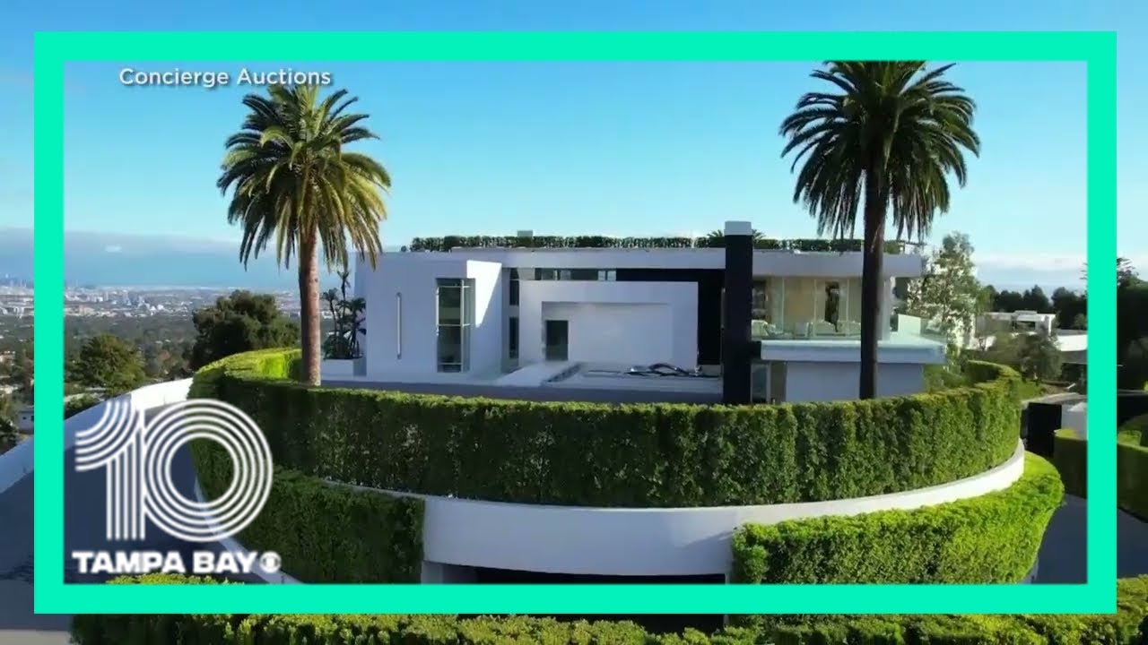 Peek Inside: $500M Mega Mansion In Bel-Air Goes Up For Auction - YouTube