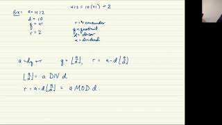DIV and MOD functions