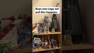 Once you start collecting lego you cant stop! #legostarwars #lego #shorts #collection #addiction