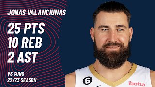 Jonas Valanciunas vs Phoenix Suns | 28.10.2022