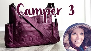 Lug Camper 3 in Shimmer Wine