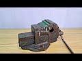 Very Rusty Deadlocked Vise [ Perfect Restoration ]