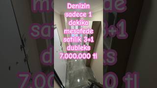 Denize bir dakika mesafede satılık sıfır dubleks #house #home #satılık #satılıkevler #satilikdaire