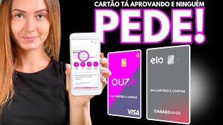 QUENTINHAS! ESSE CARTÃO TÁ APROVANDO MAIS NINGUÉM SOLICITA, JÁ TENTOU SOLICITOU ESSE CARTÃO CONFIRA!