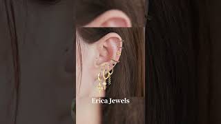 Party-Ready: Styling Black Earrings for Every Occasion | Erica Jewels | Piercing Jewelry