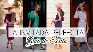 CÓMO VESTIR de INVITADA en BODAS, BAUTIZOS, COMUNIONES y EVENTOS | GUIA de ESTILO | Lidia Siori