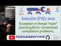 Solución (FIX): Java: Exception in thread 