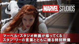 マーベル・スタジオ映画が帰ってくる！スタン・リーの言葉とともに贈る特別映像