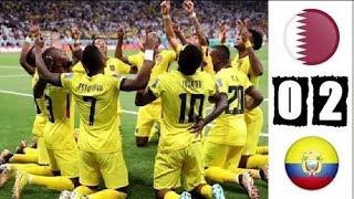 Qatar vs Ecuador • 0-2 extended highlights & all goals 2022