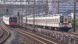 東武東上線50070系と10030系未更新車 朝霞台駅にて/Tobu Railway EMU/2013.05.05