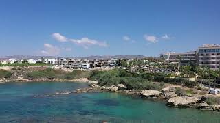 Kissonerga Coastline From Above