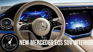 New Mercedes EQS SUV Interior