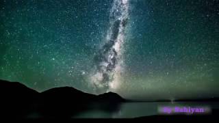 2 Hours of Milky Way Glowing At Night Relaxing Video Calm and Peaceful Music HD