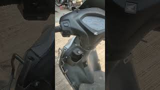 Old 2010 model Honda activa glove box installed