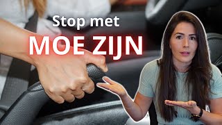 Vermoeidheid verpest het waarmaken van jouw ambities. Stop met moe zijn.