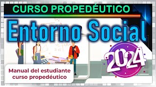 curso propedeutico 2024-2025 | curso propedéutico EDIEMS Entorno Social COMPLETO 2024-2025