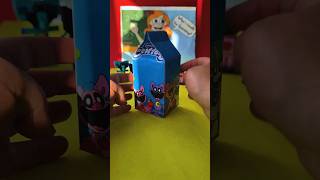 Unboxing mystery LEGO Poppy Playtime3 box  #lego #poppy3 #papercraft #catmap