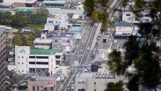 西舞鶴の市街地が見える：愛宕山より(舞鶴市)